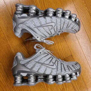 Nike Shox TL AR3566-003 Pure Platinum/Chrome grey gray 7.5 womens